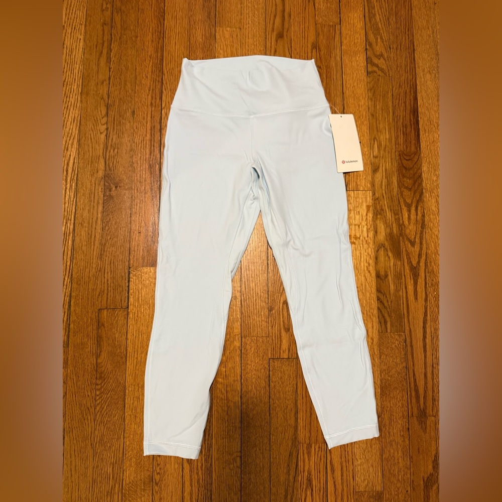 Lululemon Align Leggings 25” Size 8 Powder Blue NWT High Rise - Picture 2 of 5